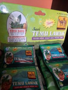 kapsul sari temulawak  asam urat sakit gigi pegalinu