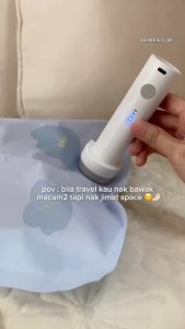 Vacuum Bag Thicken Resealable Travel Extra Thick 真空压缩袋 Clothes Organization Vacuum Bag 44D Oxford Fabric With Electric Pump