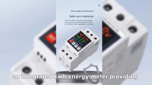 Công Tơ Điện Tử Kiêm Rơ Le Bảo Vệ Quá Dòng Quá Áp Thấp ÁpQuá Tải Quá Nhiệt