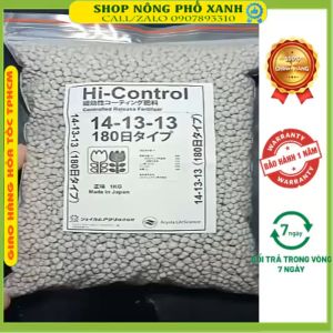 1kg Phân tan chậm Nhật Bản 14-13-13 tặng kèm 10 giỏ đựng phân tan chậm dành cho lan và cây bonsai