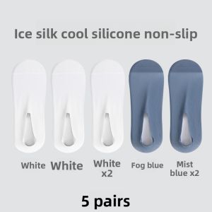 MiiOW | Mens Invisible Breathable Ice Silk Socks Anti-slip Boat Socks Absorb Sweat Antibacterial Short Socks MiiOW Cat Man Brand