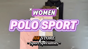 POLO SHIRT WANITA POLO OLAHRAGA WANITA BAJU KERAH WANITA POLO GOLF TENNIS PADEL LARI GYM FITNESS NILON DRYFIT IMPORT