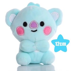 Bandai | BT21 7styles Cooky Koya Shooky Tata Creative Anime Peripheral Cartoon Keychain Personality Cute Backpack Decorative Doll Penda