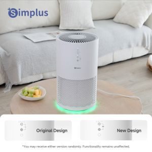 Simplus Household Air Purifier Efficient HEPA H13 Filter 330m³/h CADR 35dB Ultra-Quiet Smart Auto Mode Smart App Remote Control