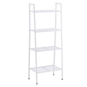 3/4/5 Tier Metal Wrought Iron Floor Rack Nordic Style Display Rack for Living Room/Bedroom/Kitchen/Bathroom/Home Office