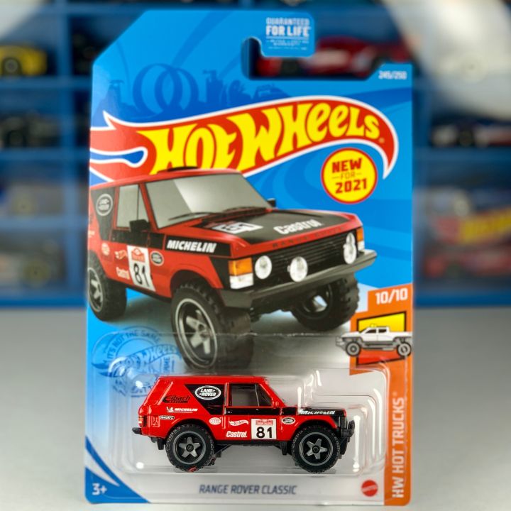Hot Wheels Range Rover Classic - HW Hot Trucks 10/10 2021 | Lazada