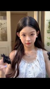 F4 Jepit Rambut Pita Satin Small Retro Hair Claw Elegant Simplicity Side Hair Clip HCBR023