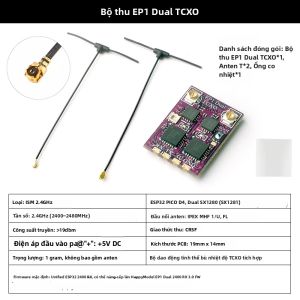 Bộ Nhận Tín Hiệu Happymodel Tần Số Cao 2.4G EP1 EP2