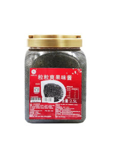 Mishu Passionfruit Jam 2.4kg Commercial Grade for Tea Shops Ice Bucket Cake Fruit Flavor Sauce Strawberry Jam Alternative