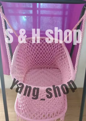 Baby duyan super pino masinsin LONG HANDLE with Metal stand and Swing chair cloth