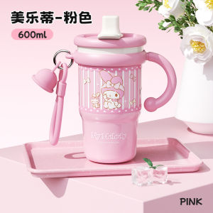 Cốc Giữ Nhiệt Dung Tích Lớn Sanrio Ice King Cốc Nước Tay Cầm Tiện Lợi Cho Học Sinh Cốc Nước Nữ Mùa Hè Cốc Giữ Nhiệt