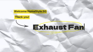 SG STOCK Exhaust Fan (4"/6"/8") Household Ventilation Fan Wall Type Installation Vent Bathroom Ventilation Fume
