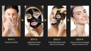 【BUY 1 TAKE 1】Bamboo Charcoal Blackhead Remover Nose Remove Blackheads Whitehead Instantly Shrink Pore Deep Cleansing Peel Off Mask