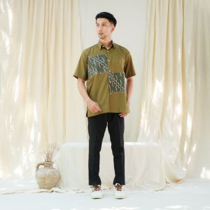 Kemeja Koko Terbaru Pria Dewasa Premium Modern Bahan Katun Toyobo