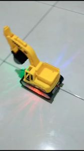 Mainan Anak Excavator Elektrik Mainan Mobil Truk Beko Baterai Excavator ADA Lampu & Musik BISA JALAN