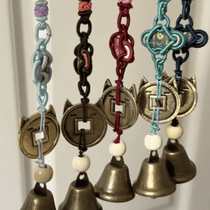 DIY Materials Kit Cat Coin Pendant DIY Weaving Tools for Clothing Accessories Belts Hats Scarves No Brand Registered