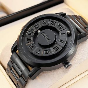 OPK Jam Tanggan Lelaki Fashion Simple Casual Waterproof Luminous Stainless Steel Quartz Watch Men