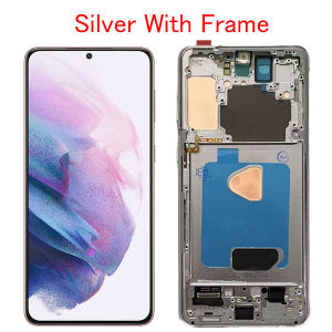 6.7”AMOLED Screen For Samsung Galaxy S21+ LCD Display Touch Panel Digitizer Assembly Replacement LCD With Frame S21Plus SM-G996