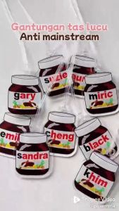 Bagtag Custom Akrilik Anak: Luggage Tag Gantungan Tas untuk Souvenir Ulang Tahun