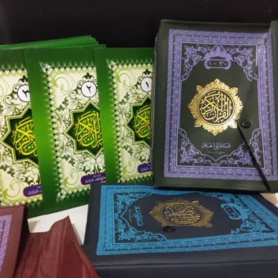 Quran Mujazza Per Juz lengkap 30 buku Tanggung A5 HVS Jaket Kalep Alquran Per juz Pustaka Agung Harapan Al Qur an pah