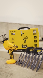 Cordless Reciprocating Saw Gergaji Elektrik for Wood Metal Cutting with 2 Battery ChainSaw Mesin Kayu Tool