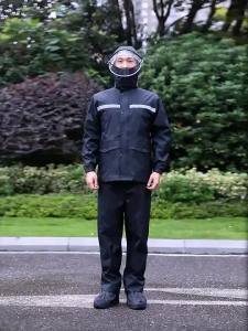 Heavy Duty Oxford Waterproof Reflective Rain Suit
