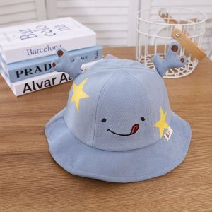 CAE - Topi Anak 0-2 tahun Smiley Star Bucket Hat Import