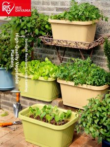 I.R.I.S | Rectangle Large Planting Pot For Balcony Vegetables