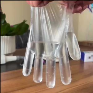 100/200/500PCS Disposable PE Gloves Plastic Gloves Terrace Pet Supplies Salon Catering Services Multi Purpose Household Tools