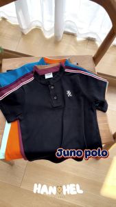 Baju Kaos Kerah Polo Anak laki laki cowok 2 - 10 tahun Model JUNO by HANHEL