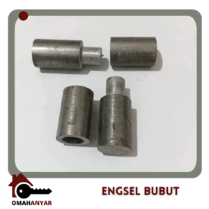 Engsel Bubut Besi AS / Engsel Pintu Pagar Besi Rumah Ukuran 1 Inch