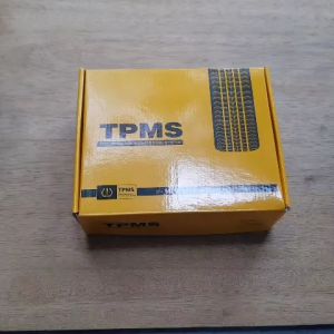 Cảm biến áp suất lốp ô tô van ngoài TPMS màn hình led màu phiên bản mới xạc năng lượng mặt trời (LOẠI 1)