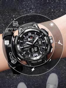 Disney Mens Mechanical Sports Watch Student Teenage Boys Middle High School Childrens Electronic Dual Display Shock Resistant