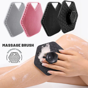 Polygon Silicone Bath Brush: A Gentle & Durable Body Cleansing Tool