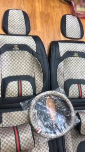 Bộ Áo Ghế Da Ô Tô Cao Cấp Cho Xe 5 Chỗ SPW18