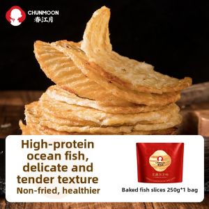 CHUNJIANGYUE | Instant Snack Dried Fish Slices 500g