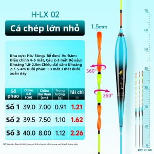 XIAOFENGXIAN | Bộ Phao Cá Có Độ Nhạy Cao Dành Cho Cá Lớn