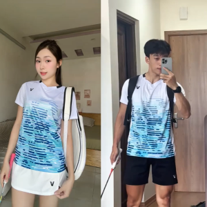 Áo Cầu Lông Quần Cầu Lông Bộ Cầu Lông Nam Nữ Chuyên Nghiệp Vải Thoáng Khí A870 - V Badwear