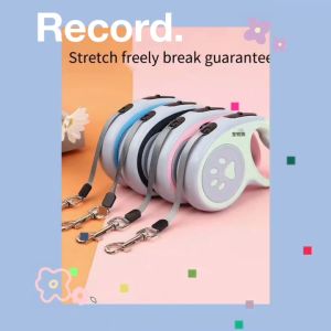 Automatic Retractable Dog Leash for All Breeds - Durable Traction Rope with Comfort Grip