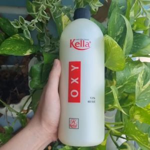 Oxy Kem trợ nhuộm Kella  không xót da đầu - 1000ml
