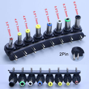YanXi Đa Năng 5.5mmx2.1mm 2Pin DC Power Adapter Nữ Kết Nối Cho Laptop Lenovo Jack Sạc Nguồn Điện AC Đầu Cắm