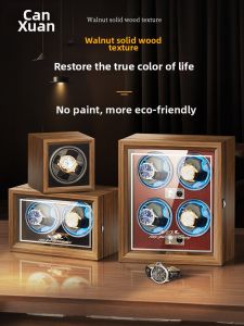 CANXUAN | Automatic Watch Winder Solid Wood Watch Box