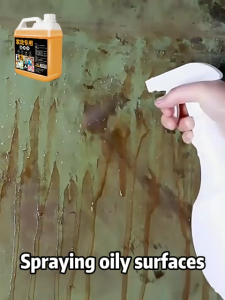 ✨Removes oil stains with 1 spray✨oil stain cleaner 2500ml oil stain cleaner spray stain remover