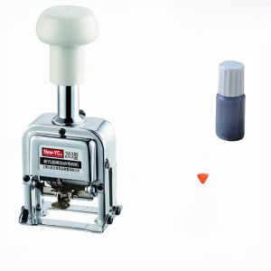 Xinyuanchang 45-7 Automatic Numbering Machine 6-Digit Date Number Manual Coding Machine Number Large Device Page Number Machine 8-Digit One-Click Zero Numbering Machine File Contract Page Number Printing and Numbering Machine