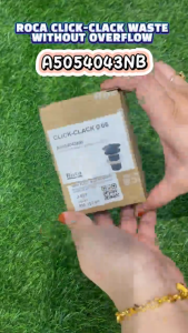 Roca Click-Clack Waste Without Overflow A505404300