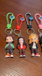 Gantungan kunci Demon Slayer aksesoris Tas keychain karakter
