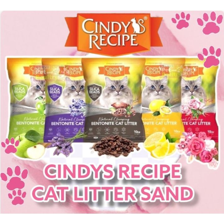 Cindy's Recipe Cat Litter Sand 10 Liters Lazada PH