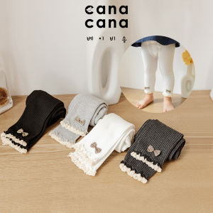 Canacana 6M-4Y Cotton Kids Legging Baby Girl Children Legging Budak Socks Seluar Legging Baby Girl