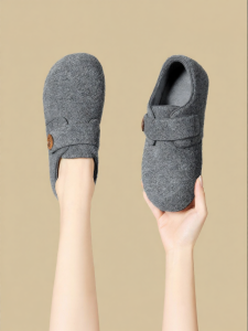 Josiny | Furry Slip-On Womens Loafers Soft-soled