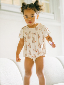 Milkbarn | Cool and Loose Summer New Baby Romper